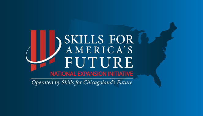national expansion initiative text with overlapping U.S.A. map silhouette