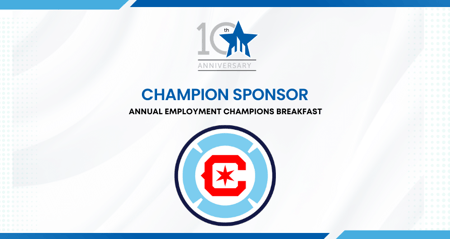 Chicago Fire Foundation: Champion Sponsor for the 2022 Employment Champions Breakfast