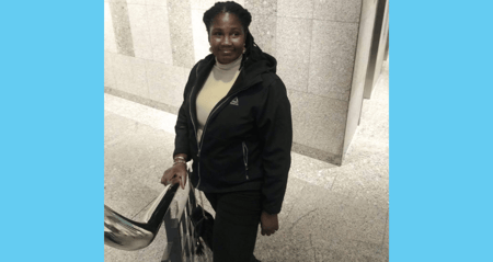 Skills candidate Ngozi working at UChicago Medicine
