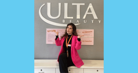 Rama working at Ulta Beauty