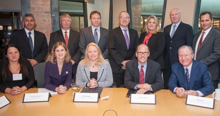 group of executives at table