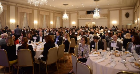 guests seated at ballroom tables