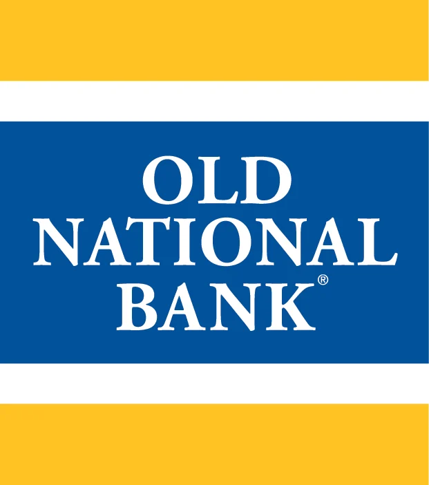 ONB Stacked logo inside flag